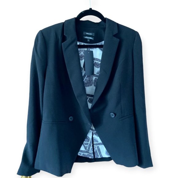 NWT RW&CO. Black Blazer Small - Picture 1 of 7
